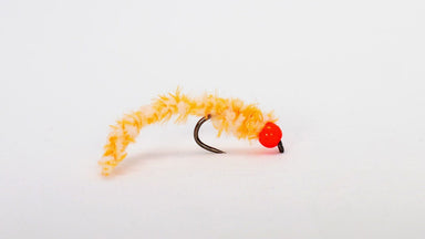 UPAVON FLY FISHING - Atomic Worm Hazard Orange - Upavon Fly Fishing