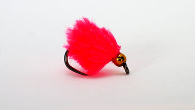 UPAVON FLY FISHING - Mini Blob Fl Pink Weighted - Upavon Fly Fishing