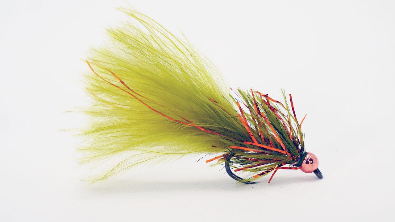 UPAVON FLY FISHING - Straggle Lure Copper Flash Damsel - Upavon Fly Fishing