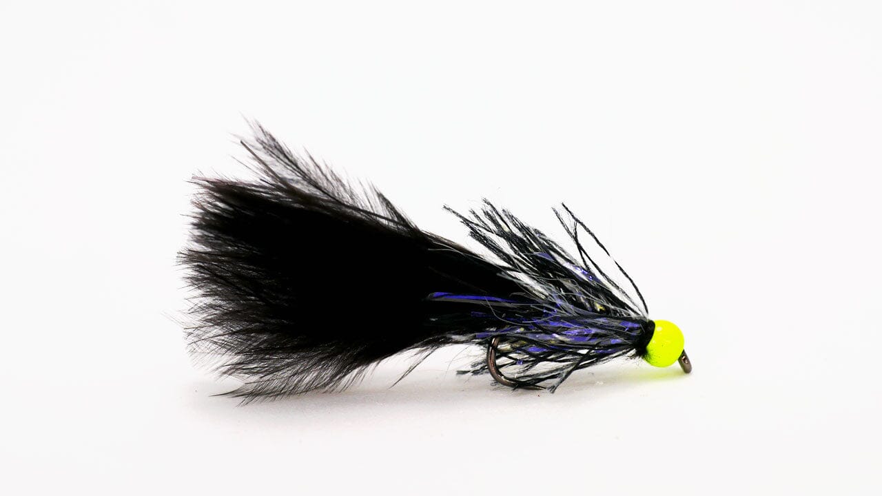 UPAVON FLY FISHING - Straggle Lure UV Black - Upavon Fly Fishing