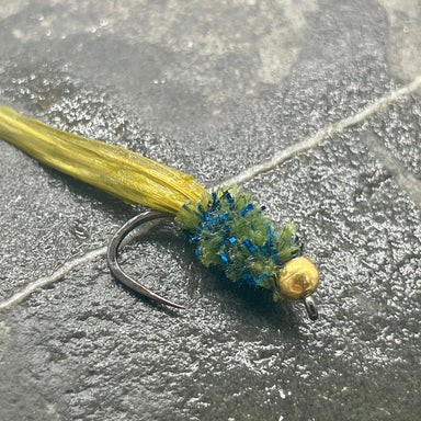 UPAVON FLY FISHING - Upavon Blue Flash Damsel Bugger Chenille - Upavon Fly Fishing
