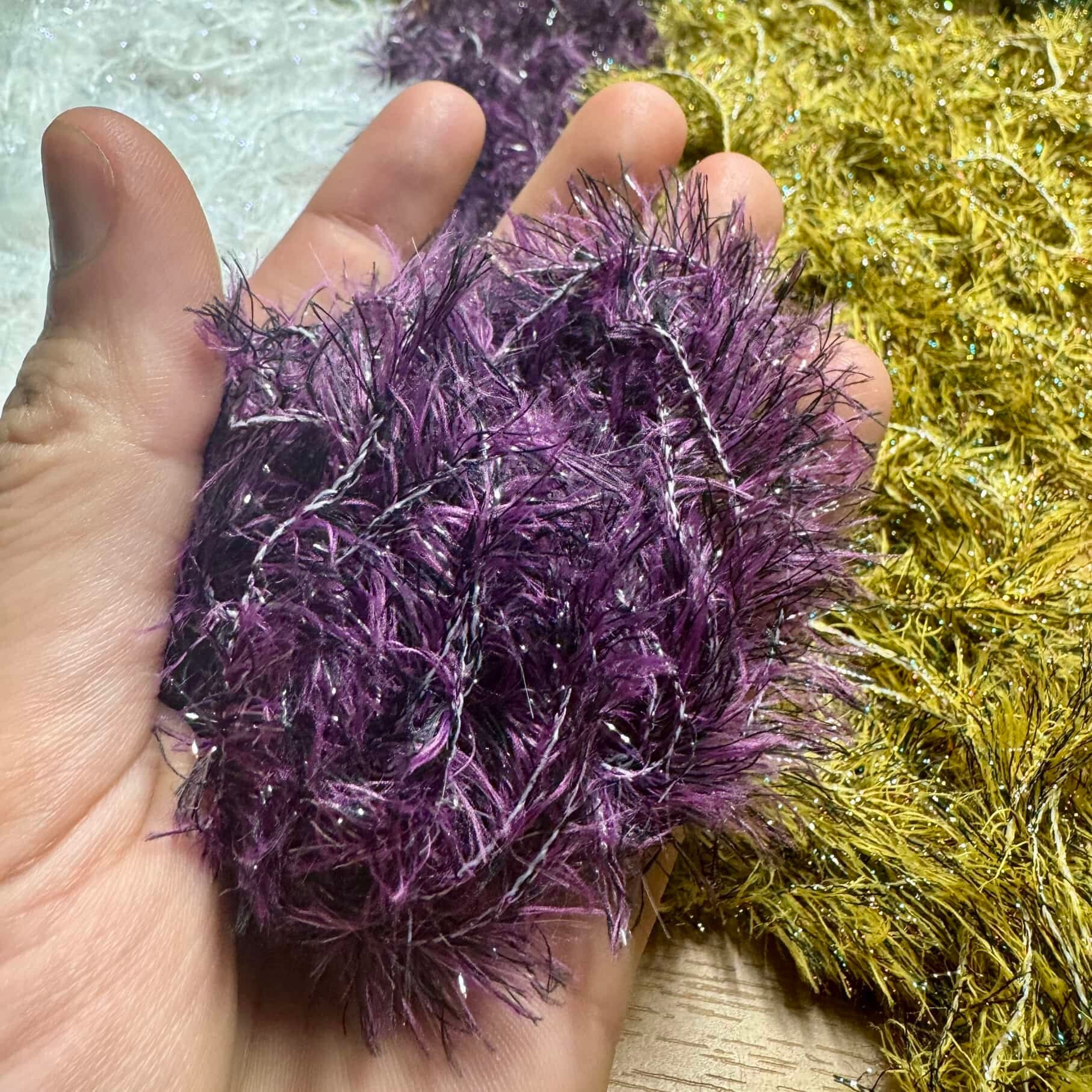 Upavon Bruiser Blend Straggle Hackle (Ltd Edition)