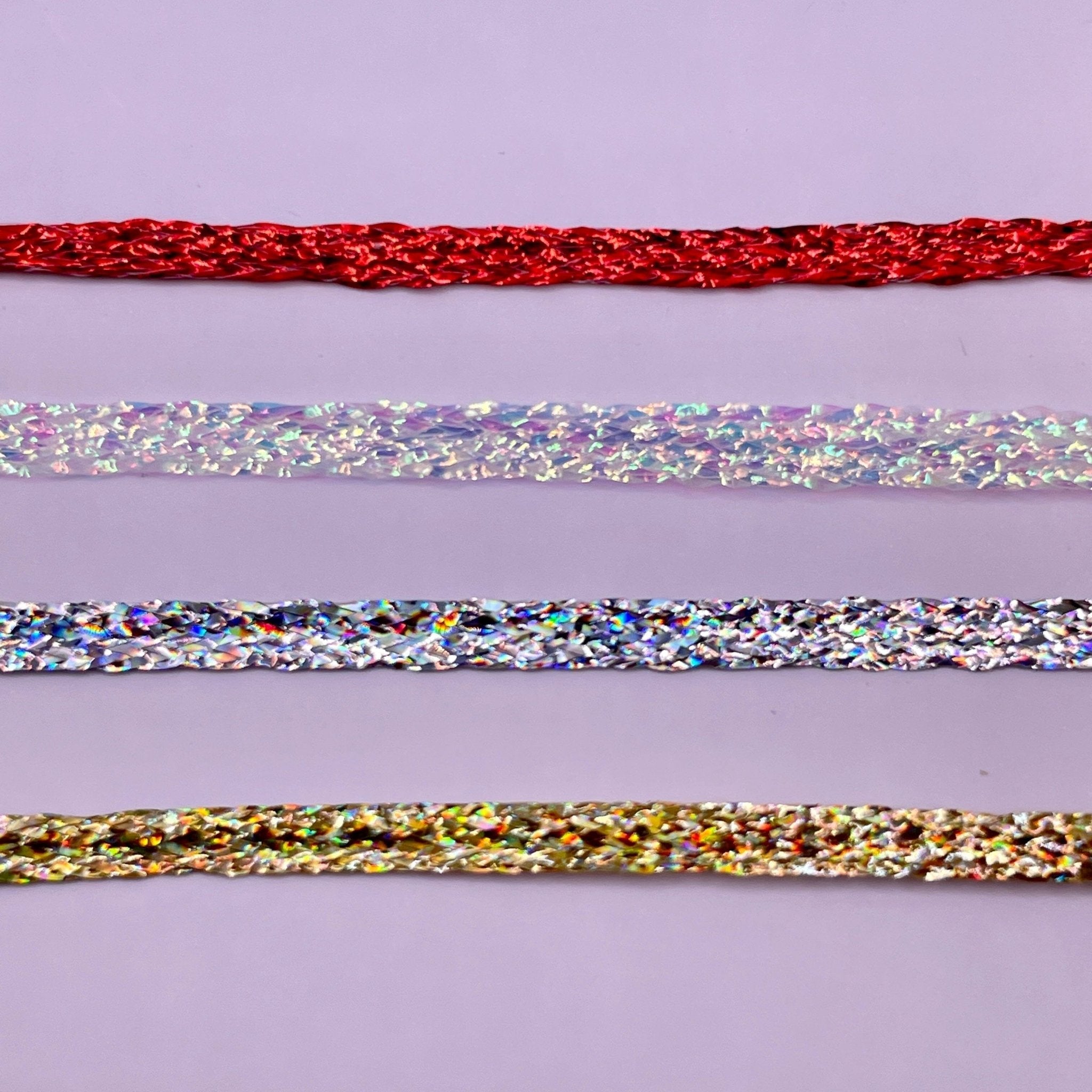 Upavon Metallic Flat Braid