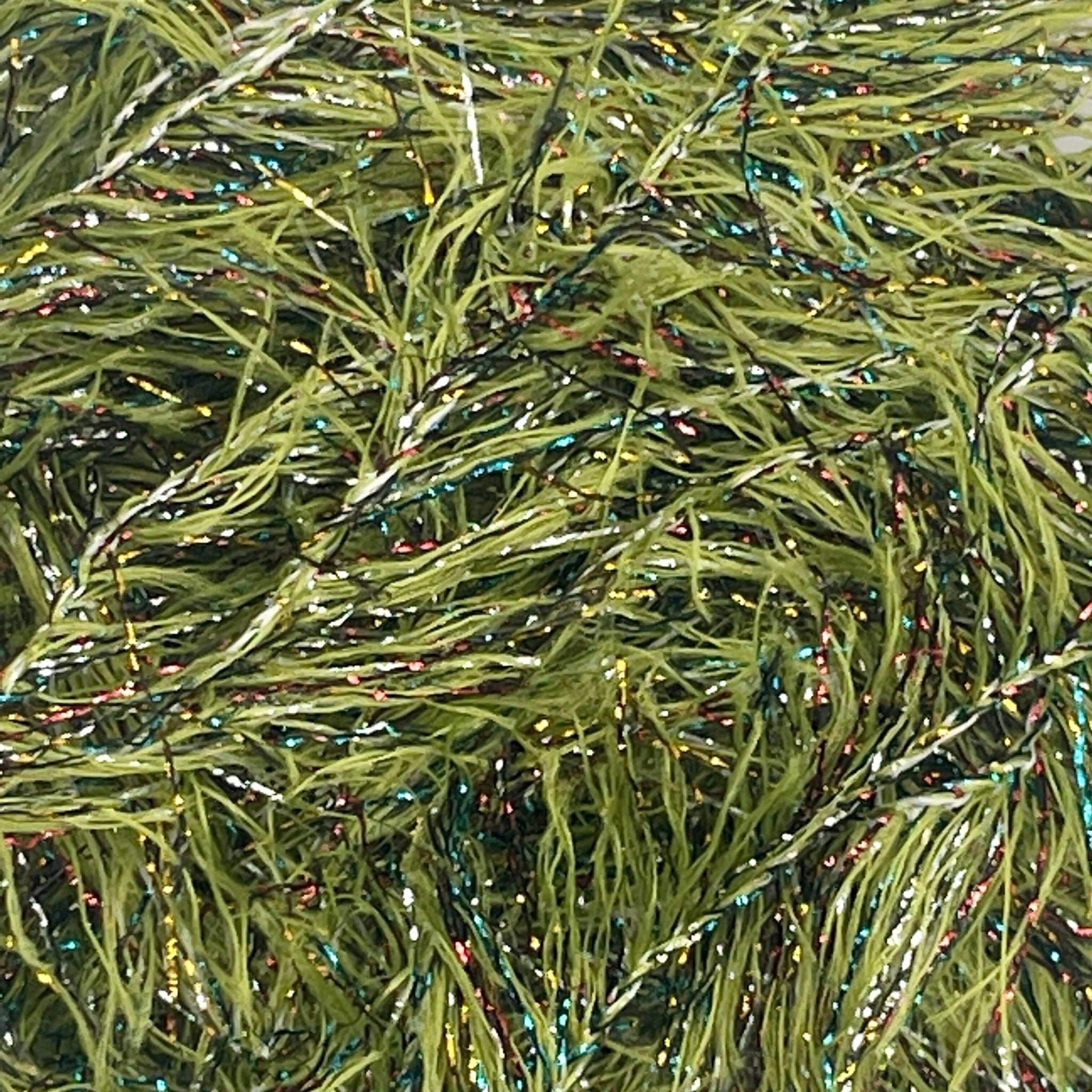 Upavon Olive Mosaic Straggle Hackle