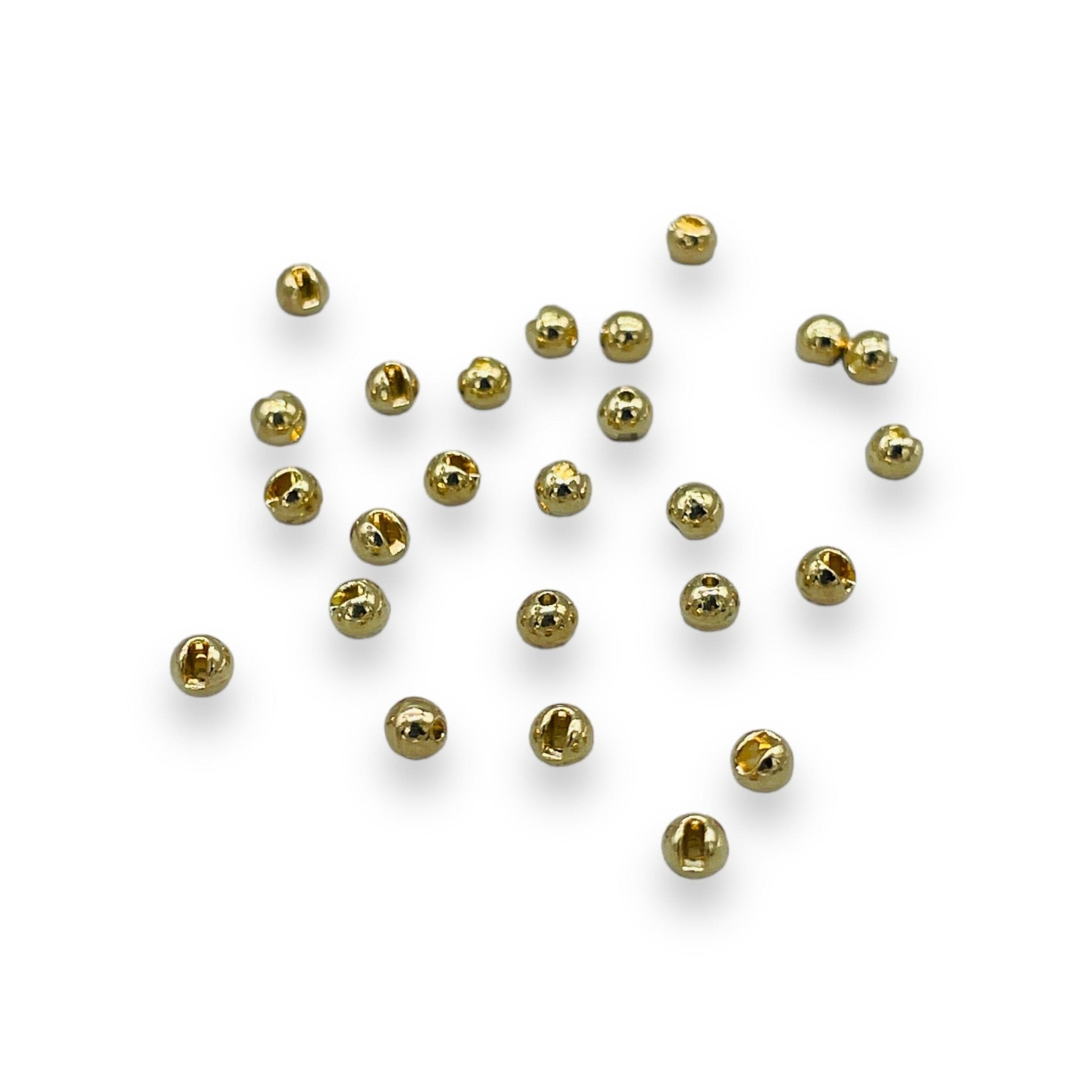 UPAVON FLY FISHING - Upavon Slotted Metallic Tungsten Beads - Upavon Fly Fishing