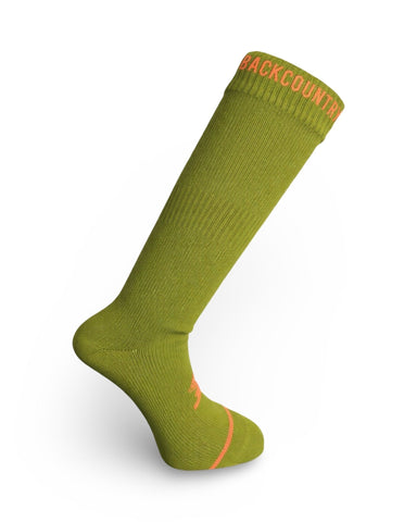 Waterproof Merino Wool Knee High Socks - Green