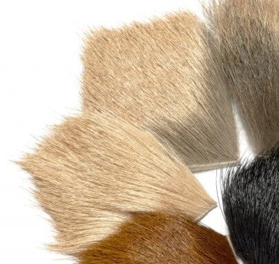 Veniard Bleached White Elk Body Hair
