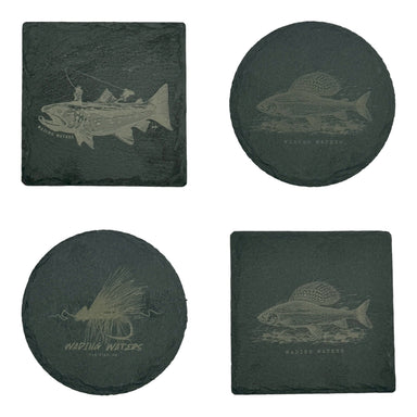Wading Waters - Wading Waters Signature Series Slate Coasters - Upavon Fly Fishing