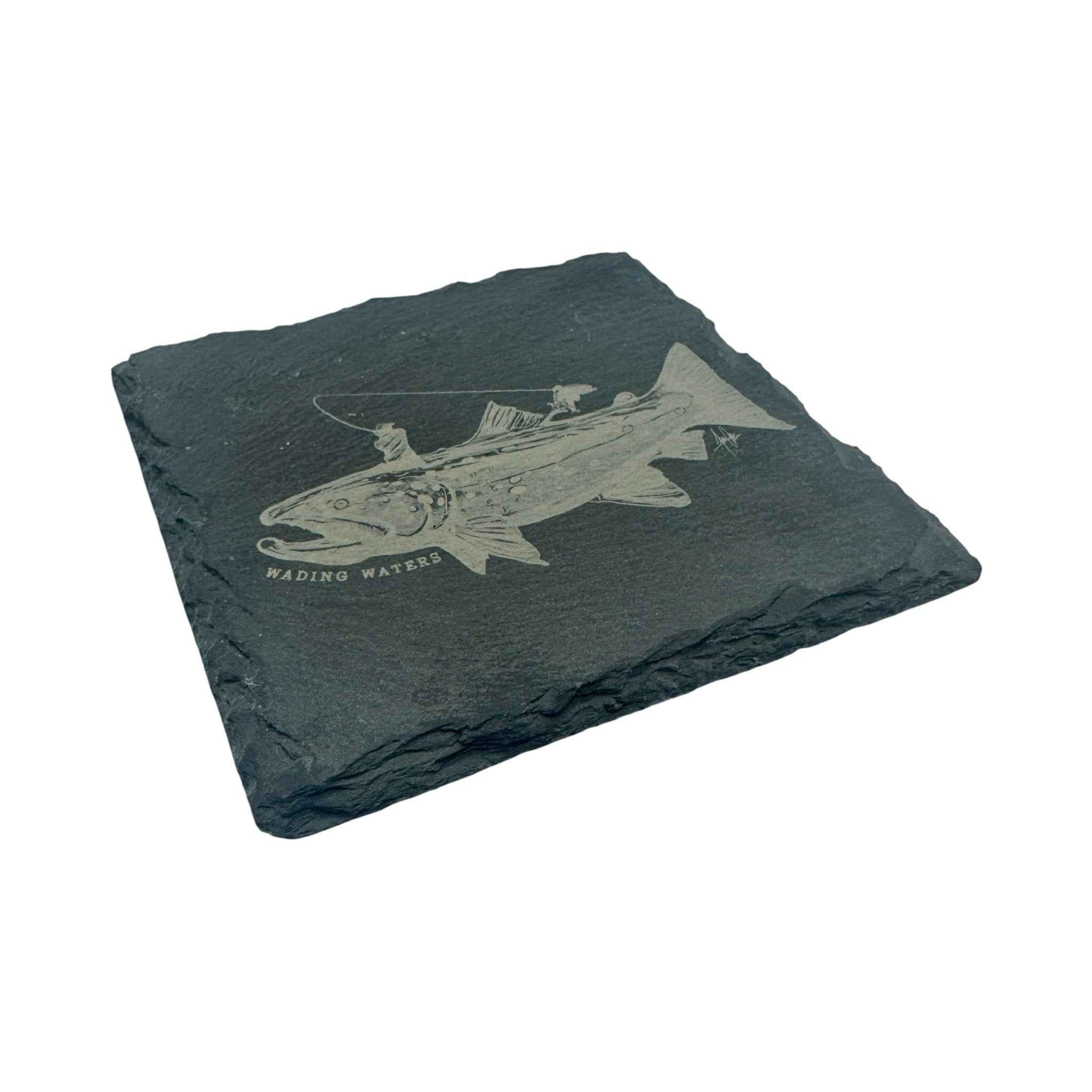 Wading Waters - Wading Waters Signature Series Slate Coasters - Upavon Fly Fishing