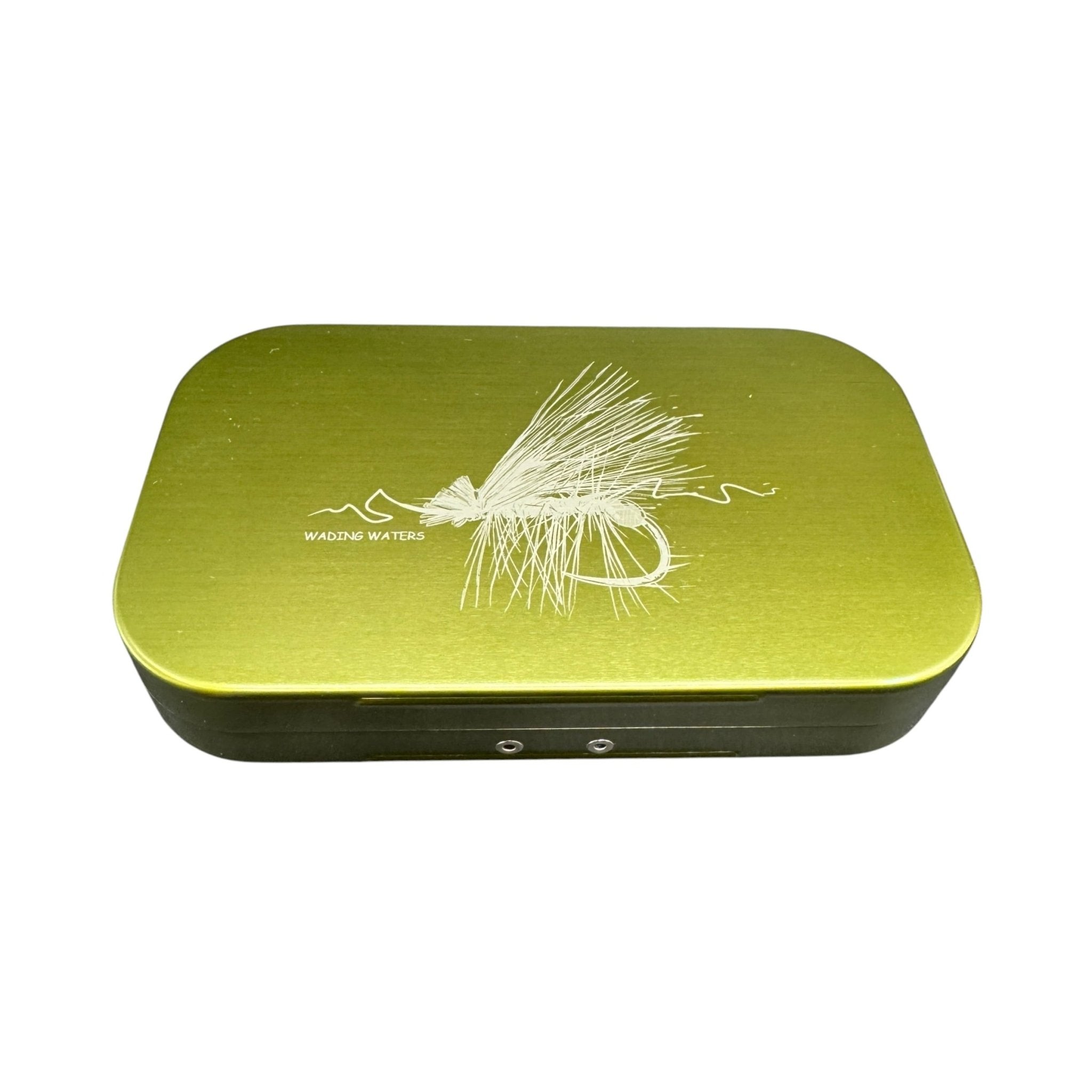 Wading Waters - Wading Waters Signature Series “Surface Tension” Traditional Aluminium Fly Boxes - Upavon Fly Fishing