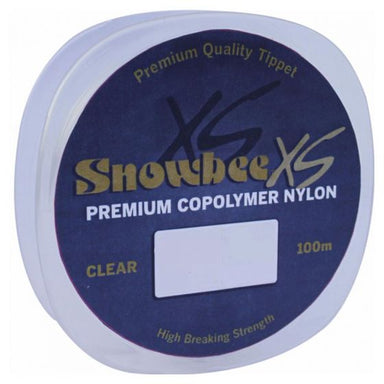 Snowbee XS Copolymer Nylon Clear 100m - Upavon Fly Fishing