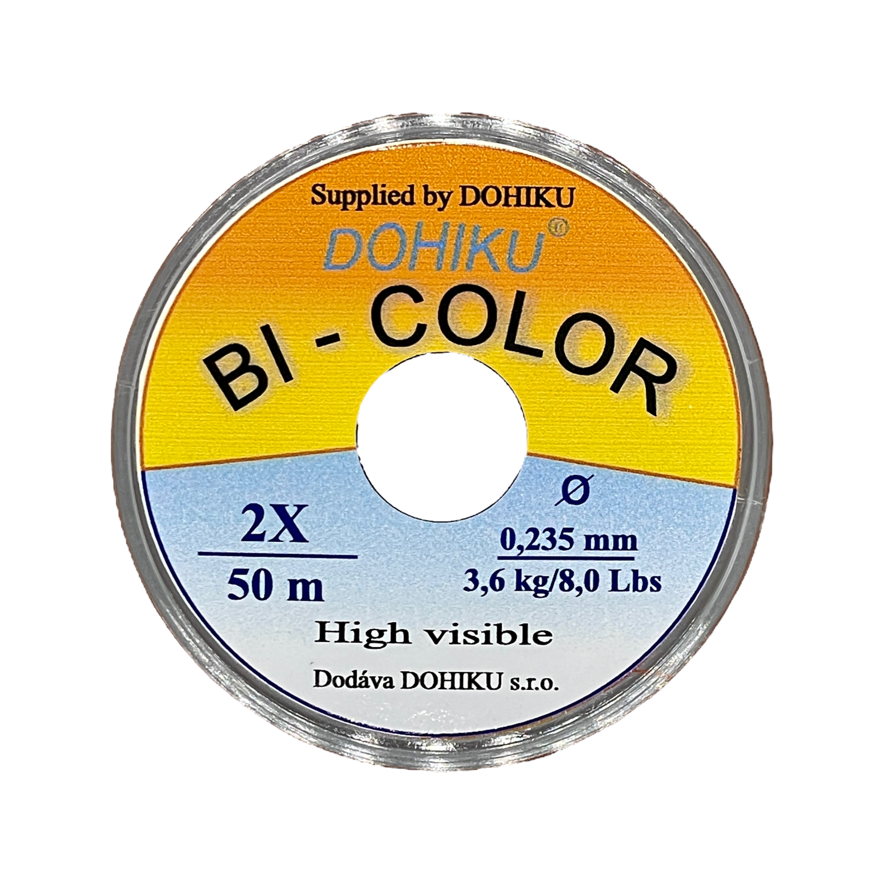 Dohiku Euro Nymph Bi-Colour Indicator Monofiliment