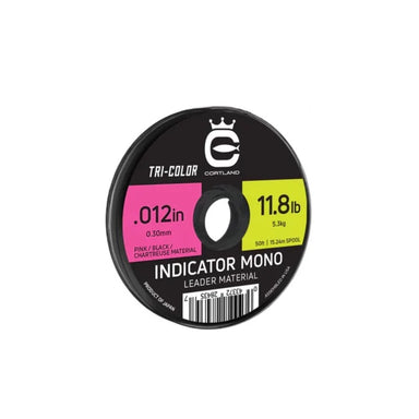 Cortland Indicator Mono Leader Material - Tricolour - Upavon Fly Fishing