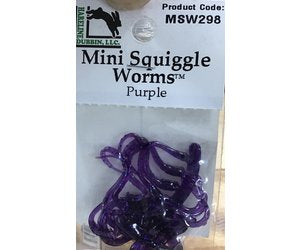Hareline Mini Squiggle Worms - Upavon Fly Fishing