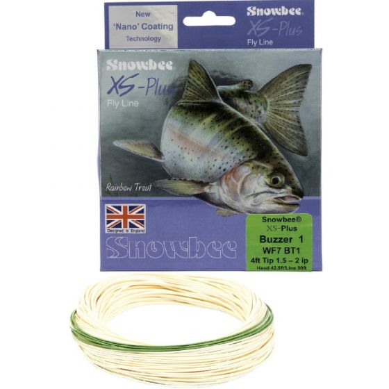 Snowbee XS-Plus Buzzer 1 Sink-Tip Fly Lines - Upavon Fly Fishing
